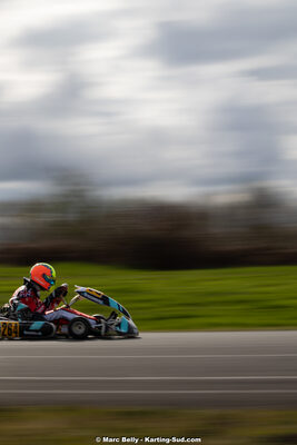 08/03/2026 : 1ère manche de l’Atlantic Trophée à Lescar (photos Marc Belly) 2026 — karting