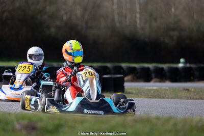 08/03/2026 : 1ère manche de l’Atlantic Trophée à Lescar (photos Marc Belly) 2026 — karting