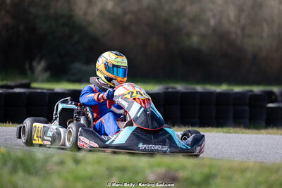 08/03/2026 : 1ère manche de l’Atlantic Trophée à Lescar (photos Marc Belly) 2026 — karting