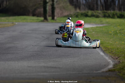 08/03/2026 : 1ère manche de l’Atlantic Trophée à Lescar (photos Marc Belly) 2026 — karting