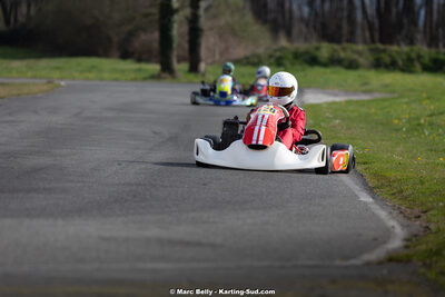 08/03/2026 : 1ère manche de l’Atlantic Trophée à Lescar (photos Marc Belly) 2026 — karting