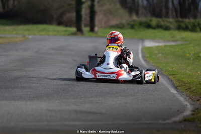 08/03/2026 : 1ère manche de l’Atlantic Trophée à Lescar (photos Marc Belly) 2026 — karting