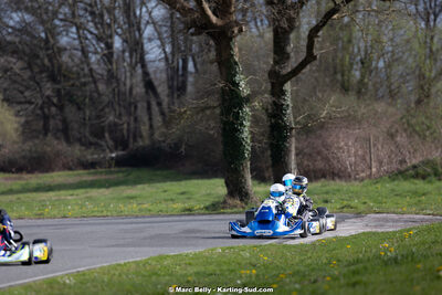 08/03/2026 : 1ère manche de l’Atlantic Trophée à Lescar (photos Marc Belly) 2026 — karting