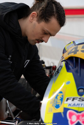 08/03/2026 : 1ère manche de l’Atlantic Trophée à Lescar (photos Marc Belly) 2026 — karting