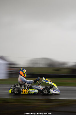 08/03/2026 : 1ère manche de l’Atlantic Trophée à Lescar (photos Marc Belly) 2026 — karting