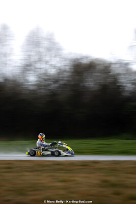 08/03/2026 : 1ère manche de l’Atlantic Trophée à Lescar (photos Marc Belly) 2026 — karting