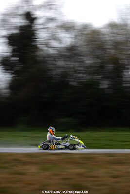 08/03/2026 : 1ère manche de l’Atlantic Trophée à Lescar (photos Marc Belly) 2026 — karting