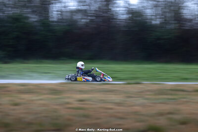 08/03/2026 : 1ère manche de l’Atlantic Trophée à Lescar (photos Marc Belly) 2026 — karting