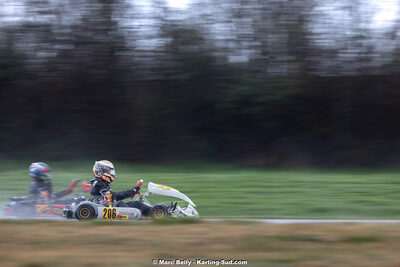08/03/2026 : 1ère manche de l’Atlantic Trophée à Lescar (photos Marc Belly) 2026 — karting