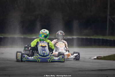 08/03/2026 : 1ère manche de l’Atlantic Trophée à Lescar (photos Marc Belly) 2026 — karting