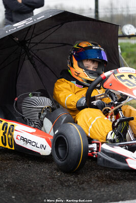 08/03/2026 : 1ère manche de l’Atlantic Trophée à Lescar (photos Marc Belly) 2026 — karting