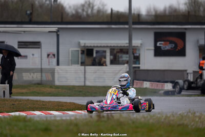 08/03/2026 : 1ère manche de l’Atlantic Trophée à Lescar (photos Marc Belly) 2026 — karting