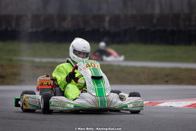 08/03/2026 : 1ère manche de l’Atlantic Trophée à Lescar (photos Marc Belly) 2026 — karting