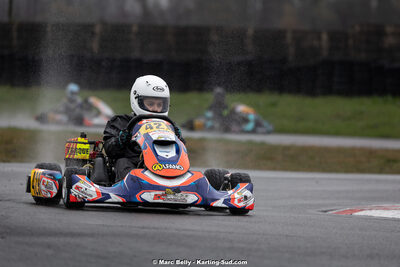 08/03/2026 : 1ère manche de l’Atlantic Trophée à Lescar (photos Marc Belly) 2026 — karting