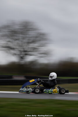 08/03/2026 : 1ère manche de l’Atlantic Trophée à Lescar (photos Marc Belly) 2026 — karting