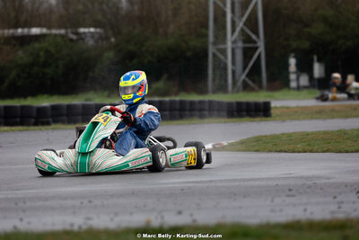 08/03/2026 : 1ère manche de l’Atlantic Trophée à Lescar (photos Marc Belly) 2026 — karting