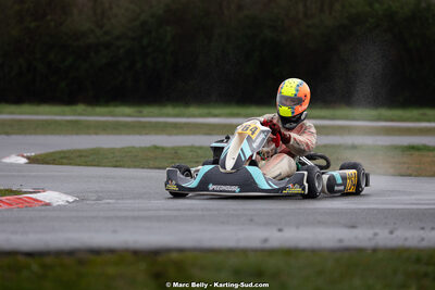 08/03/2026 : 1ère manche de l’Atlantic Trophée à Lescar (photos Marc Belly) 2026 — karting