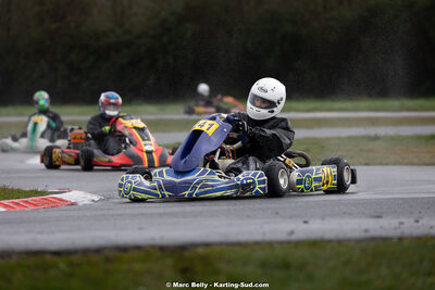 08/03/2026 : 1ère manche de l’Atlantic Trophée à Lescar (photos Marc Belly) 2026 — karting
