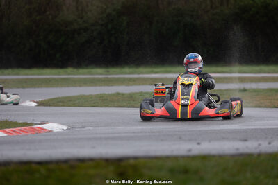 08/03/2026 : 1ère manche de l’Atlantic Trophée à Lescar (photos Marc Belly) 2026 — karting