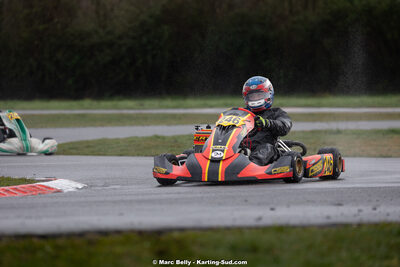 08/03/2026 : 1ère manche de l’Atlantic Trophée à Lescar (photos Marc Belly) 2026 — karting