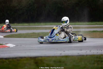 08/03/2026 : 1ère manche de l’Atlantic Trophée à Lescar (photos Marc Belly) 2026 — karting