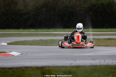 08/03/2026 : 1ère manche de l’Atlantic Trophée à Lescar (photos Marc Belly) 2026 — karting