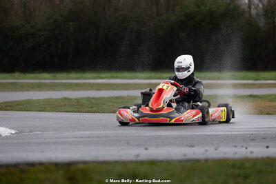 08/03/2026 : 1ère manche de l’Atlantic Trophée à Lescar (photos Marc Belly) 2026 — karting