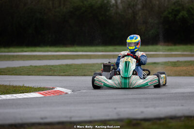 08/03/2026 : 1ère manche de l’Atlantic Trophée à Lescar (photos Marc Belly) 2026 — karting
