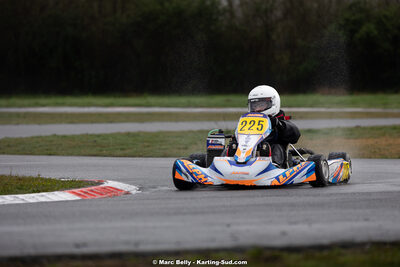 08/03/2026 : 1ère manche de l’Atlantic Trophée à Lescar (photos Marc Belly) 2026 — karting