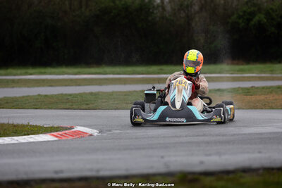 08/03/2026 : 1ère manche de l’Atlantic Trophée à Lescar (photos Marc Belly) 2026 — karting