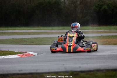 08/03/2026 : 1ère manche de l’Atlantic Trophée à Lescar (photos Marc Belly) 2026 — karting