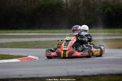 08/03/2026 : 1ère manche de l’Atlantic Trophée à Lescar (photos Marc Belly) 2026 — karting