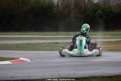 08/03/2026 : 1ère manche de l’Atlantic Trophée à Lescar (photos Marc Belly) 2026 — karting
