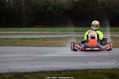08/03/2026 : 1ère manche de l’Atlantic Trophée à Lescar (photos Marc Belly) 2026 — karting