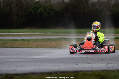 08/03/2026 : 1ère manche de l’Atlantic Trophée à Lescar (photos Marc Belly) 2026 — karting