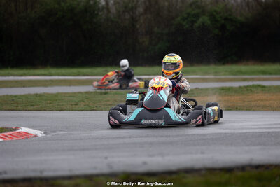 08/03/2026 : 1ère manche de l’Atlantic Trophée à Lescar (photos Marc Belly) 2026 — karting
