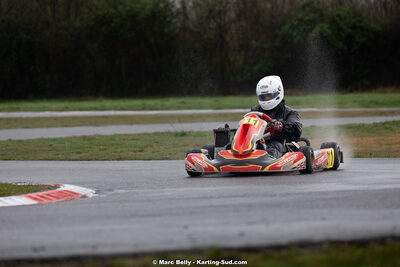08/03/2026 : 1ère manche de l’Atlantic Trophée à Lescar (photos Marc Belly) 2026 — karting