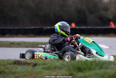 08/03/2026 : 1ère manche de l’Atlantic Trophée à Lescar (photos Marc Belly) 2026 — karting