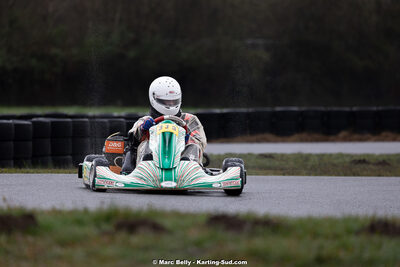 08/03/2026 : 1ère manche de l’Atlantic Trophée à Lescar (photos Marc Belly) 2026 — karting