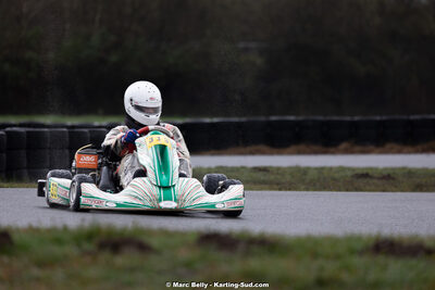 08/03/2026 : 1ère manche de l’Atlantic Trophée à Lescar (photos Marc Belly) 2026 — karting