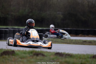 08/03/2026 : 1ère manche de l’Atlantic Trophée à Lescar (photos Marc Belly) 2026 — karting
