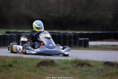 08/03/2026 : 1ère manche de l’Atlantic Trophée à Lescar (photos Marc Belly) 2026 — karting
