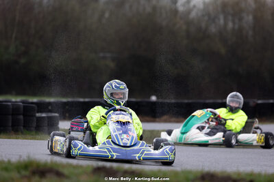 08/03/2026 : 1ère manche de l’Atlantic Trophée à Lescar (photos Marc Belly) 2026 — karting