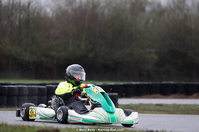 08/03/2026 : 1ère manche de l’Atlantic Trophée à Lescar (photos Marc Belly) 2026 — karting