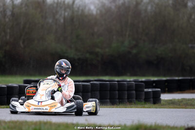 08/03/2026 : 1ère manche de l’Atlantic Trophée à Lescar (photos Marc Belly) 2026 — karting