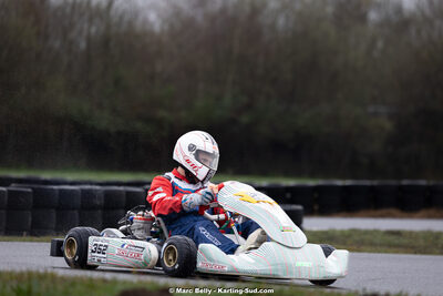 08/03/2026 : 1ère manche de l’Atlantic Trophée à Lescar (photos Marc Belly) 2026 — karting