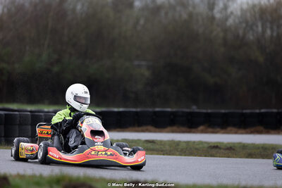 08/03/2026 : 1ère manche de l’Atlantic Trophée à Lescar (photos Marc Belly) 2026 — karting