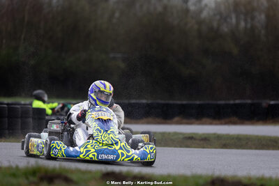 08/03/2026 : 1ère manche de l’Atlantic Trophée à Lescar (photos Marc Belly) 2026 — karting