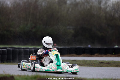 08/03/2026 : 1ère manche de l’Atlantic Trophée à Lescar (photos Marc Belly) 2026 — karting