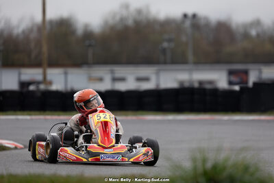 08/03/2026 : 1ère manche de l’Atlantic Trophée à Lescar (photos Marc Belly) 2026 — karting